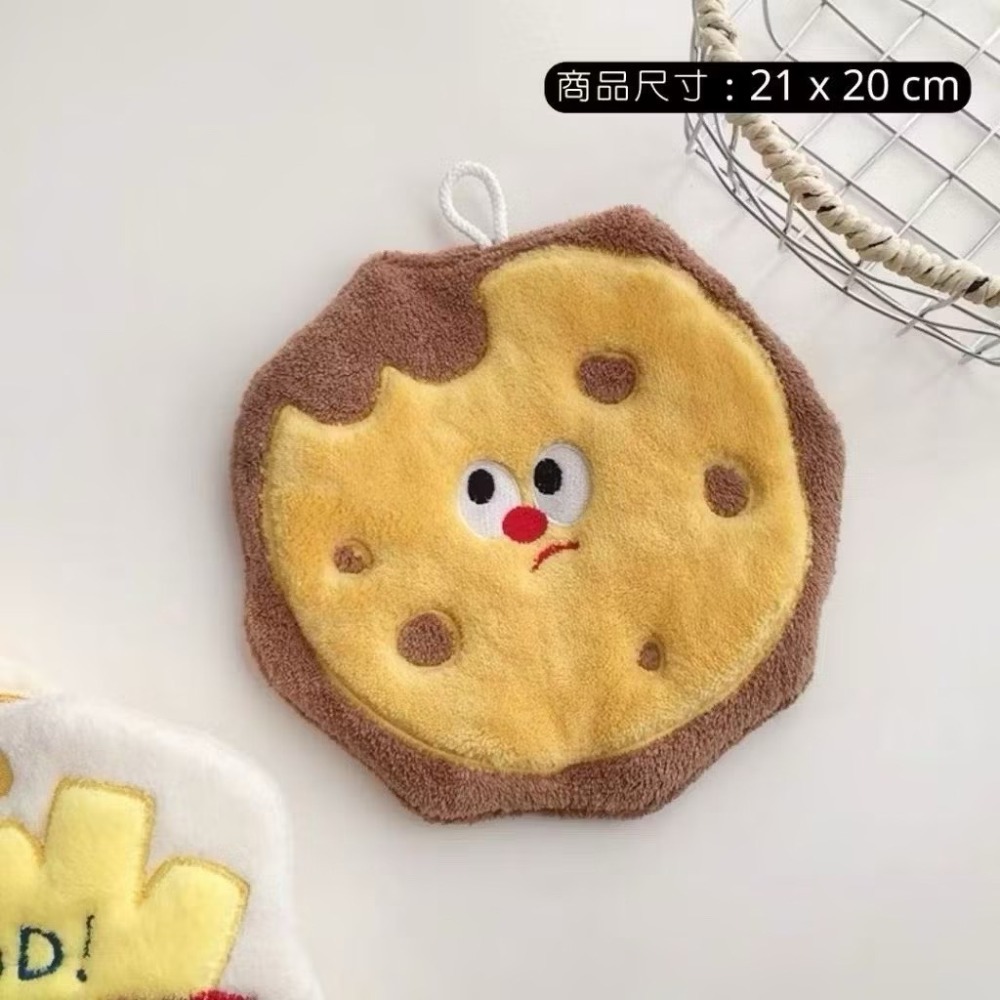 【生活市集】 蝴蝶結擦手巾 蝴蝶結可掛式擦手巾 擦手巾 小方巾 毛巾 珊瑚絨 吸水擦手巾 擦手布-規格圖11