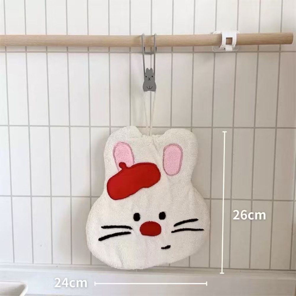 小兔【可掛式擦手巾】