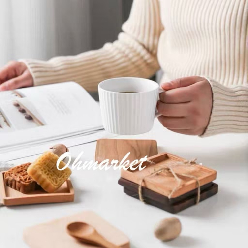 【生活市集】 原木隔熱杯墊 木製杯墊 木頭杯墊 下午茶杯墊實木杯墊隔熱墊馬克杯墊杯子水杯墊下午茶餐墊鍋墊-細節圖7