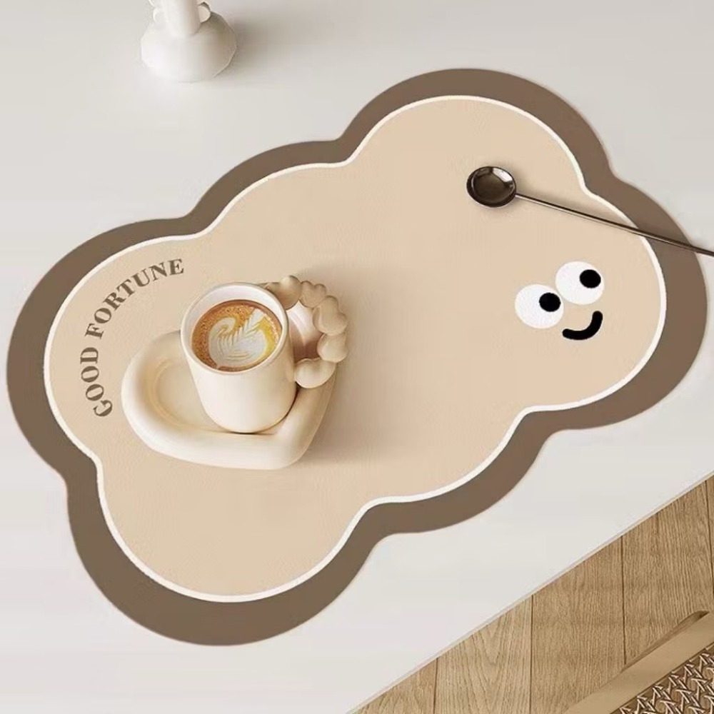 【生活市集】 奶茶色系 隔熱餐墊 防水餐墊 隔熱PU皮革易清洗皮革餐墊隔熱墊家用西餐餐盤墊北歐餐墊茶杯碗盤墊-規格圖9