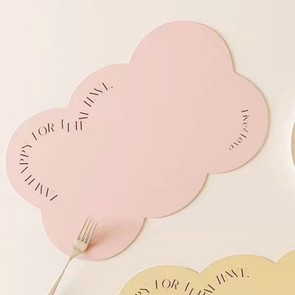 【生活市集】 奶茶色系 隔熱餐墊 防水餐墊 隔熱PU皮革易清洗皮革餐墊隔熱墊家用西餐餐盤墊北歐餐墊茶杯碗盤墊-規格圖9