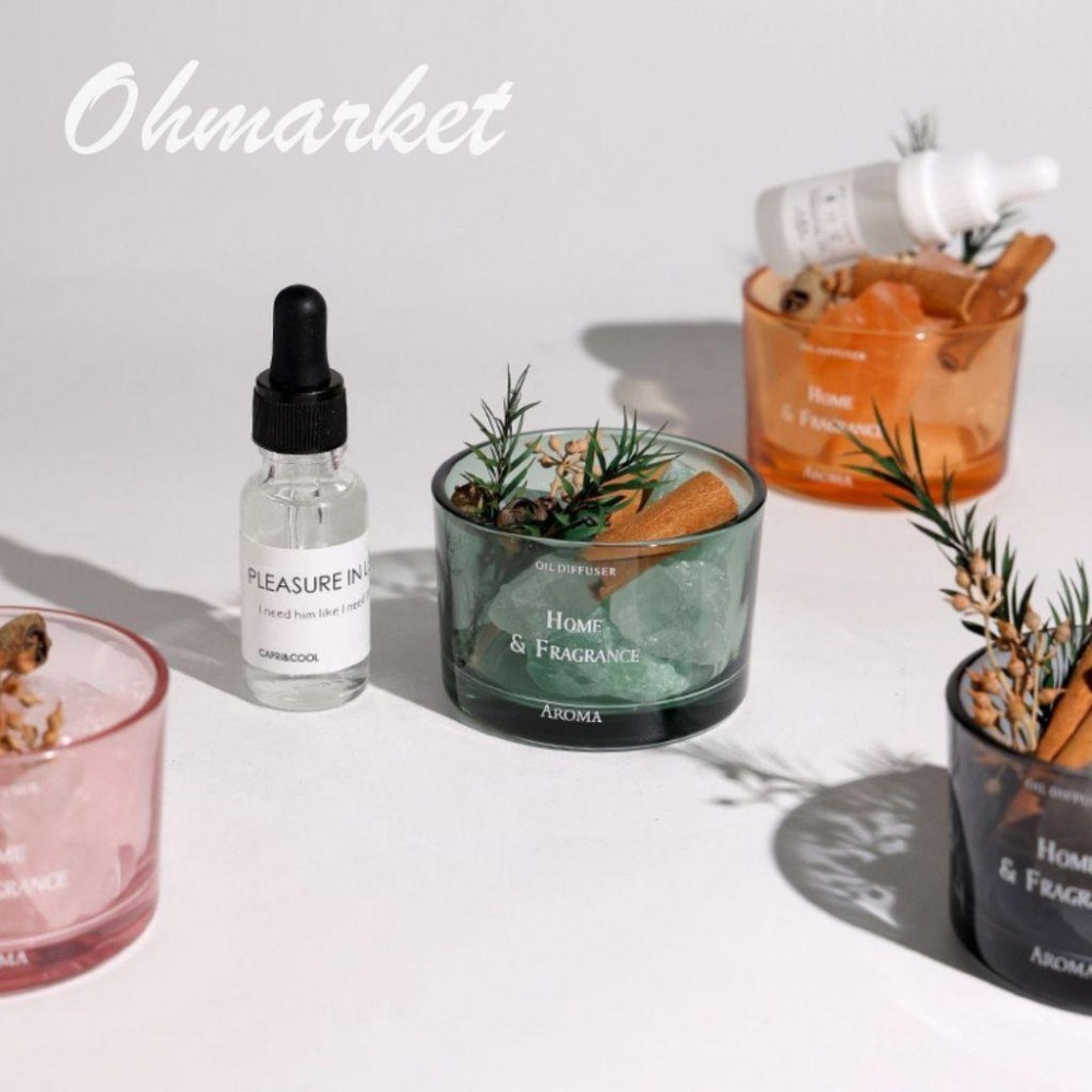 【生活市集】台灣現貨 水晶石無火香薰 水晶擴香石 擴香石禮盒 水晶擴香 擴香水晶 水晶香氛 擴香燈 五行水晶情人節禮物-細節圖2