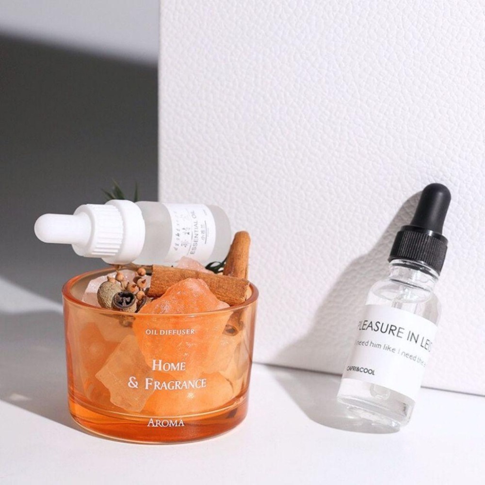 【生活市集】台灣現貨 水晶石無火香薰 水晶擴香石 擴香石禮盒 水晶擴香 擴香水晶 水晶香氛 擴香燈 五行水晶情人節禮物-細節圖8