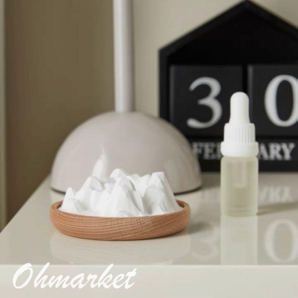 【生活市集】 硅藻土香氛擴香石 無火擴香石 山脈擴香石 汽車擴香石擴香水晶擴香石 擴香 辦公室擺設交換禮物-細節圖9