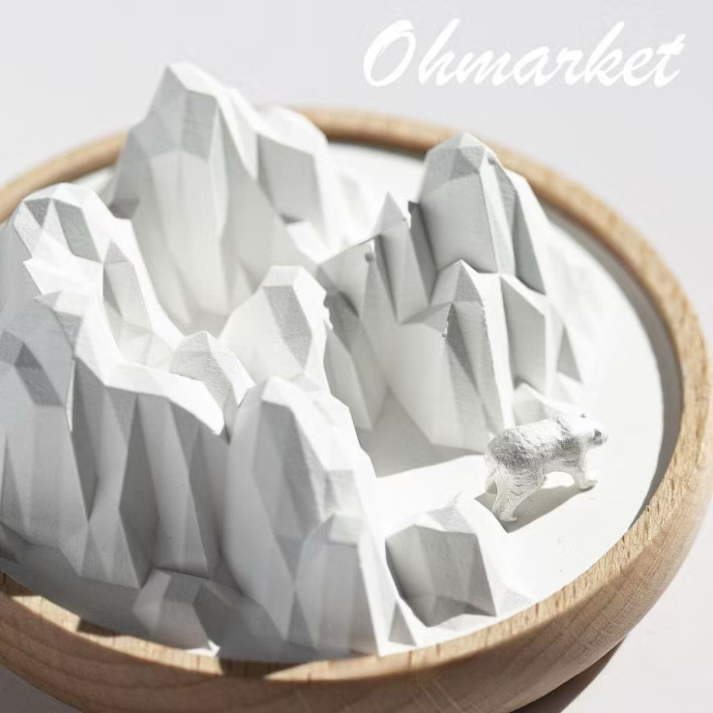 【生活市集】 硅藻土香氛擴香石 無火擴香石 山脈擴香石 汽車擴香石擴香水晶擴香石 擴香 辦公室擺設交換禮物-細節圖10