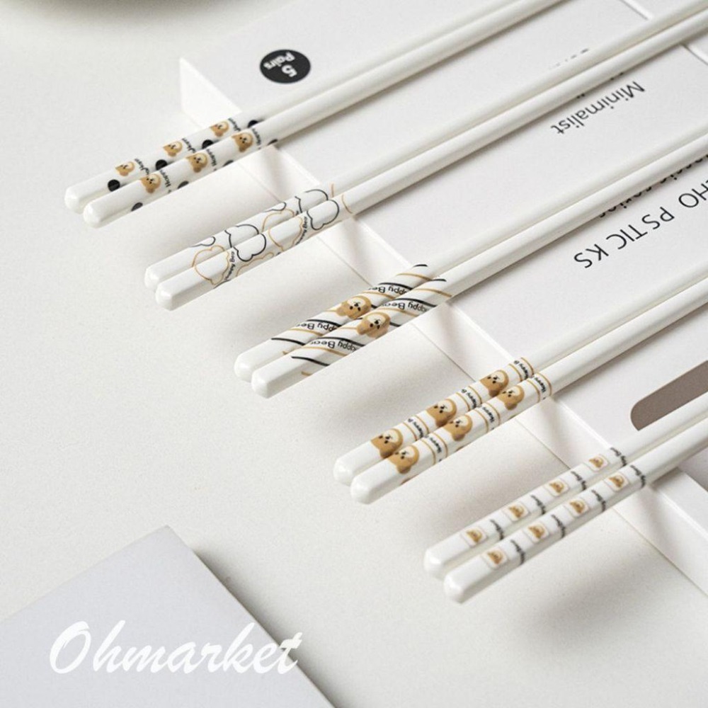 【生活市集】 北歐風陶瓷筷子 筷子餐具 湯匙湯勺 便攜餐具 西餐餐具 西餐具 餐筷 餐具 餐桌民宿咖啡廳餐具-細節圖3