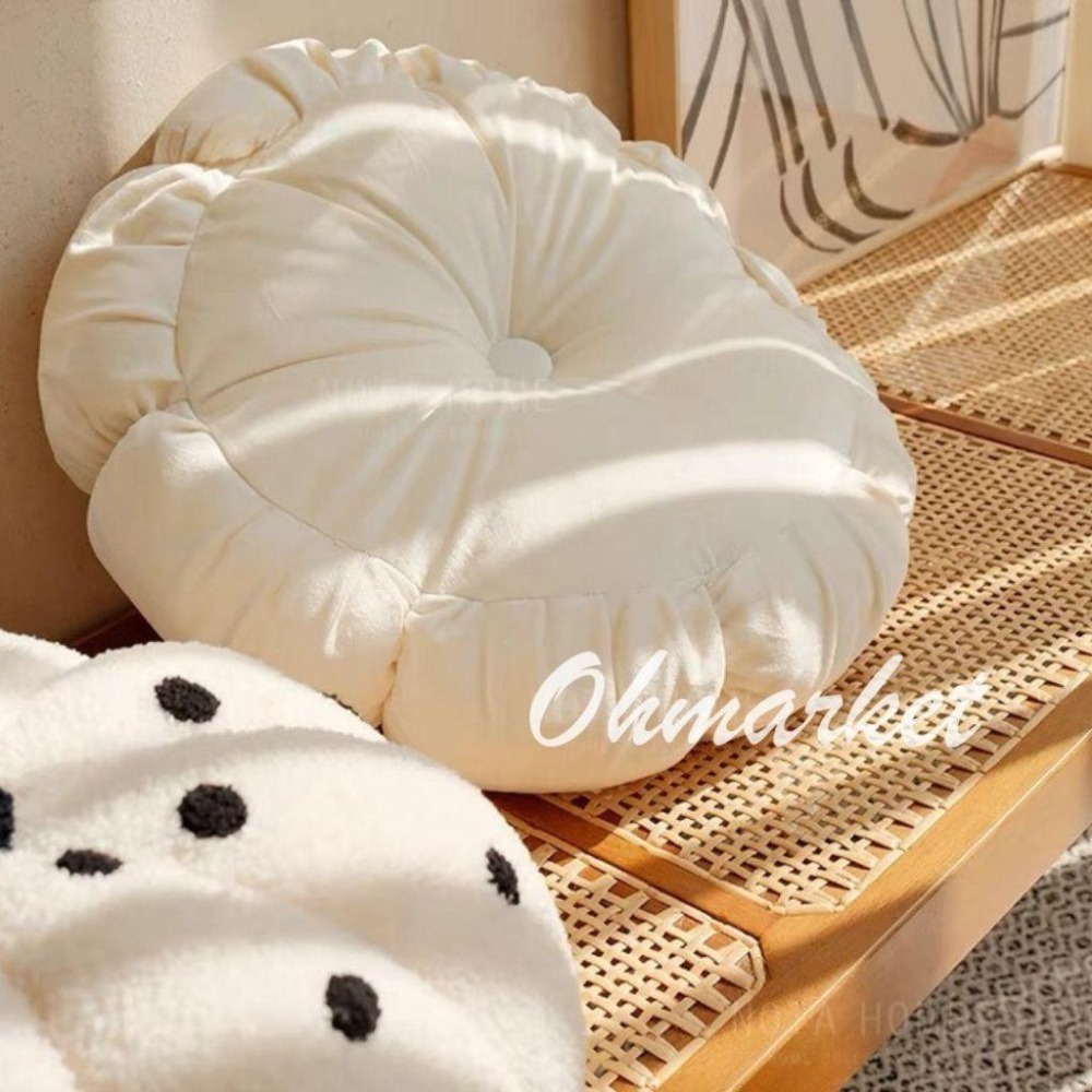 【生活市集】 暖色系羊羔絨抱枕套 可拆洗抱枕 抱枕套 抱枕 坐墊沙發抱枕造型抱枕北歐抱枕兩用沙發枕頭套-細節圖4