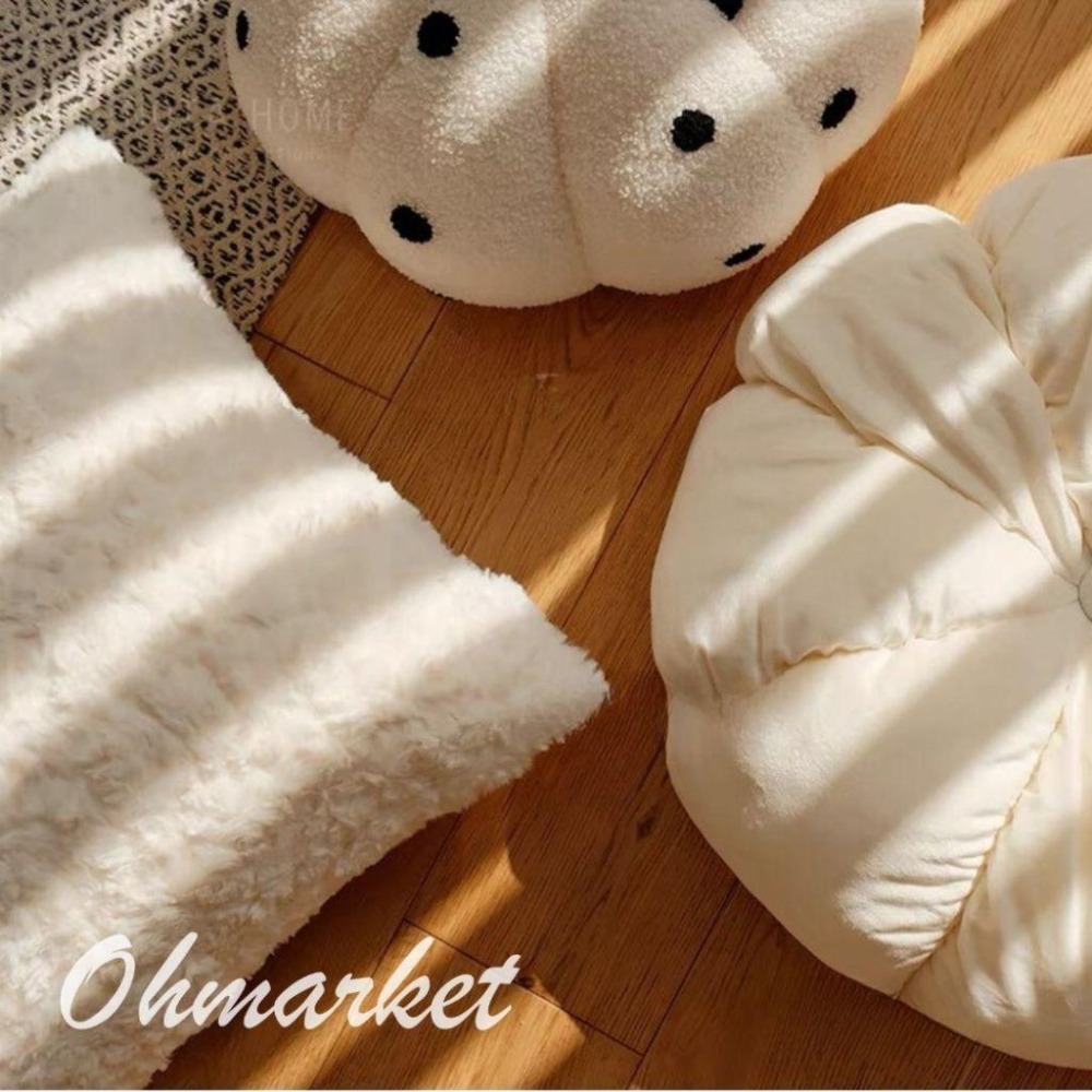 【生活市集】 暖色系羊羔絨抱枕套 可拆洗抱枕 抱枕套 抱枕 坐墊沙發抱枕造型抱枕北歐抱枕兩用沙發枕頭套-細節圖7