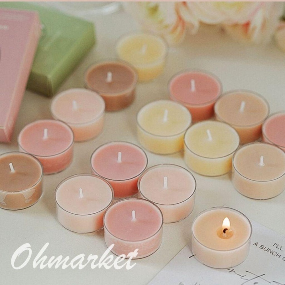 【生活市集】 馬卡龍香氛小茶蠟 香氛蠟燭 香薰蠟燭 小茶蠟 小蠟燭 求婚蠟燭告白蠟燭造型蠟燭派對佈置場地佈置-細節圖7