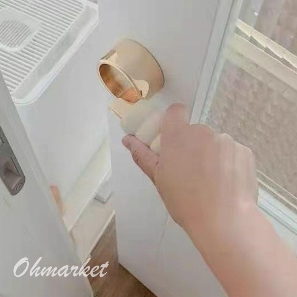 【生活市集】 奶油卷防撞門把套 門把手護套 防撞墊 防撞門把 保護套 防撞把手門把手套房門把手房間裝飾進門把手-細節圖3