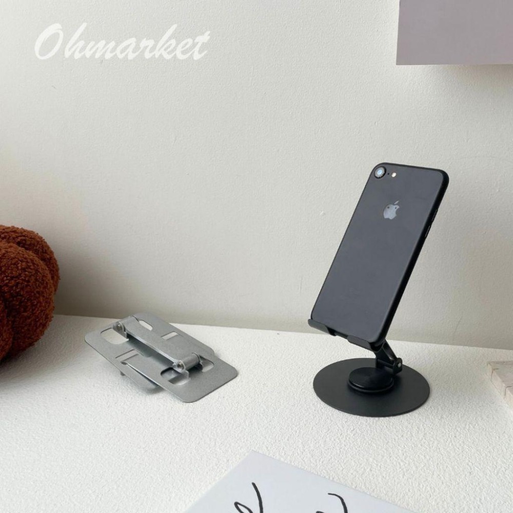 【生活市集】 韓系可折疊金屬支架 手機座 鋁合金筆電支架 摺疊筆電架 電腦架 筆電散熱架 筆電散熱折疊筆電架-細節圖5