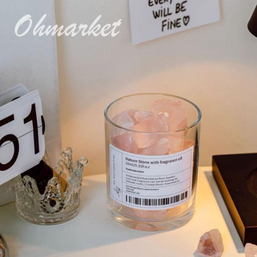 【生活市集】台灣現貨 無火水晶石香薰 水晶擴香石 擴香石禮盒 水晶擴香 擴香水晶 水晶香氛 擴香燈五行水晶情人節禮物-細節圖7