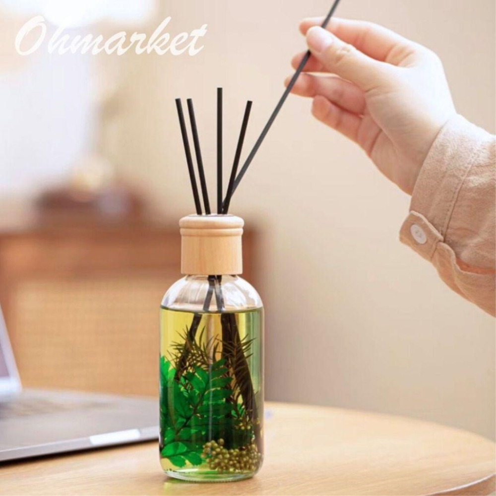 【生活市集】 韓系花香薰擴香瓶 無火香薰 香氛擴香瓶 藤條 乾燥花擴香瓶擴香棒瓶薰香室內擴香環境除臭-細節圖7