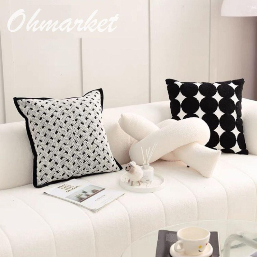 【生活市集】 北歐印象沙發抱枕 可拆洗抱枕 抱枕套 坐墊沙發抱枕造型抱枕北歐抱枕兩用沙發靠墊枕頭套-細節圖4