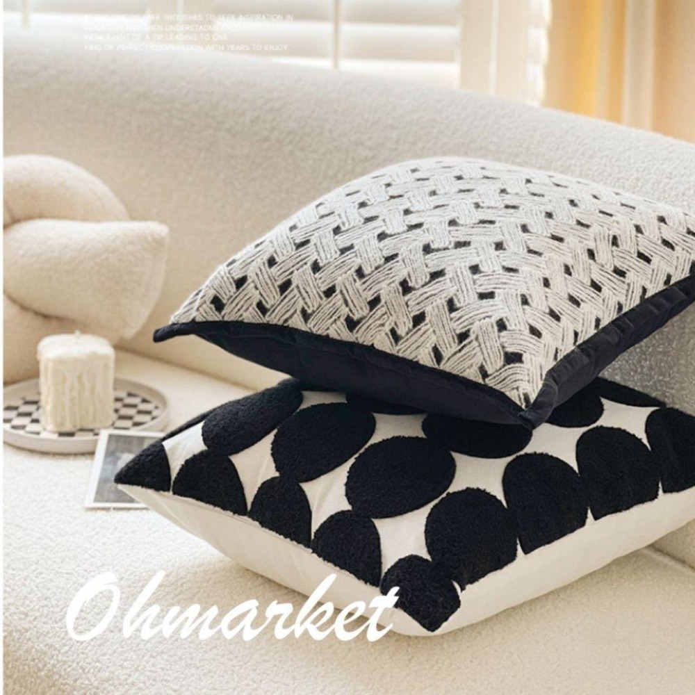 【生活市集】 北歐印象沙發抱枕 可拆洗抱枕 抱枕套 坐墊沙發抱枕造型抱枕北歐抱枕兩用沙發靠墊枕頭套-細節圖5