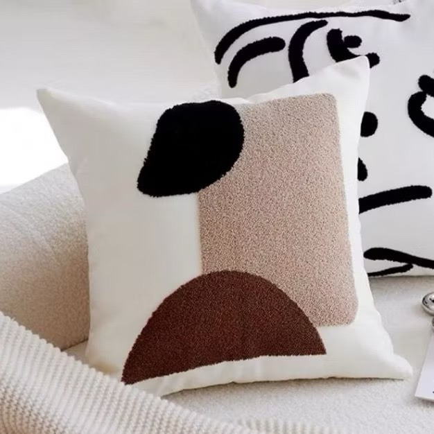 奶油幾何【 北歐抽象系列 45x45】