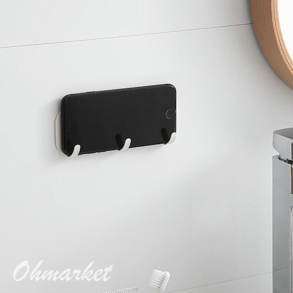 【生活市集】 素色鐵製壁掛鉤 附3M貼片 免打孔 掛勾 衣帽架 掛鉤架 掛衣鉤 鑰匙鉤 金屬掛鉤 玄關掛鉤 浴室-細節圖3