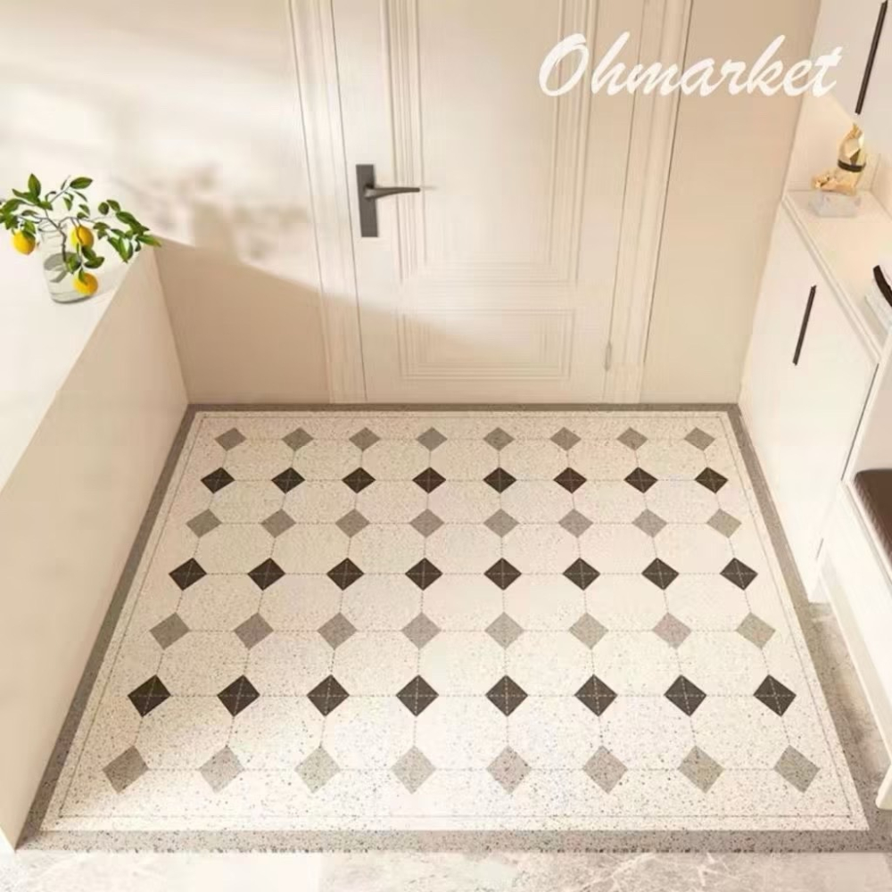 【生活市集】 玄關絲圈地墊 絲圈地墊 玄關地墊 刮泥地墊 門口地墊 進門地墊 PVC地墊 地墊防滑地墊門前地墊-細節圖3