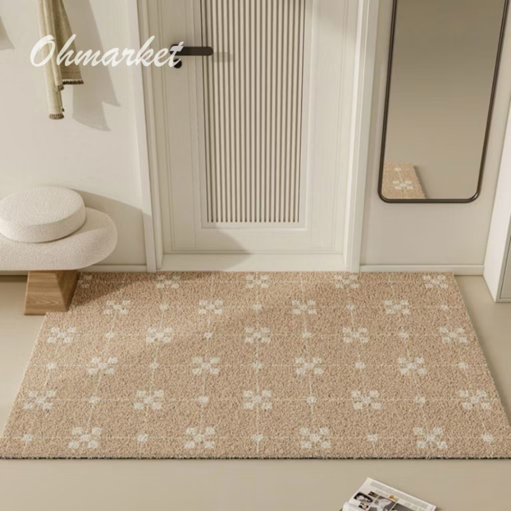 【生活市集】 玄關絲圈地墊 絲圈地墊 玄關地墊 刮泥地墊 門口地墊 進門地墊 PVC地墊 地墊防滑地墊門前地墊-細節圖4