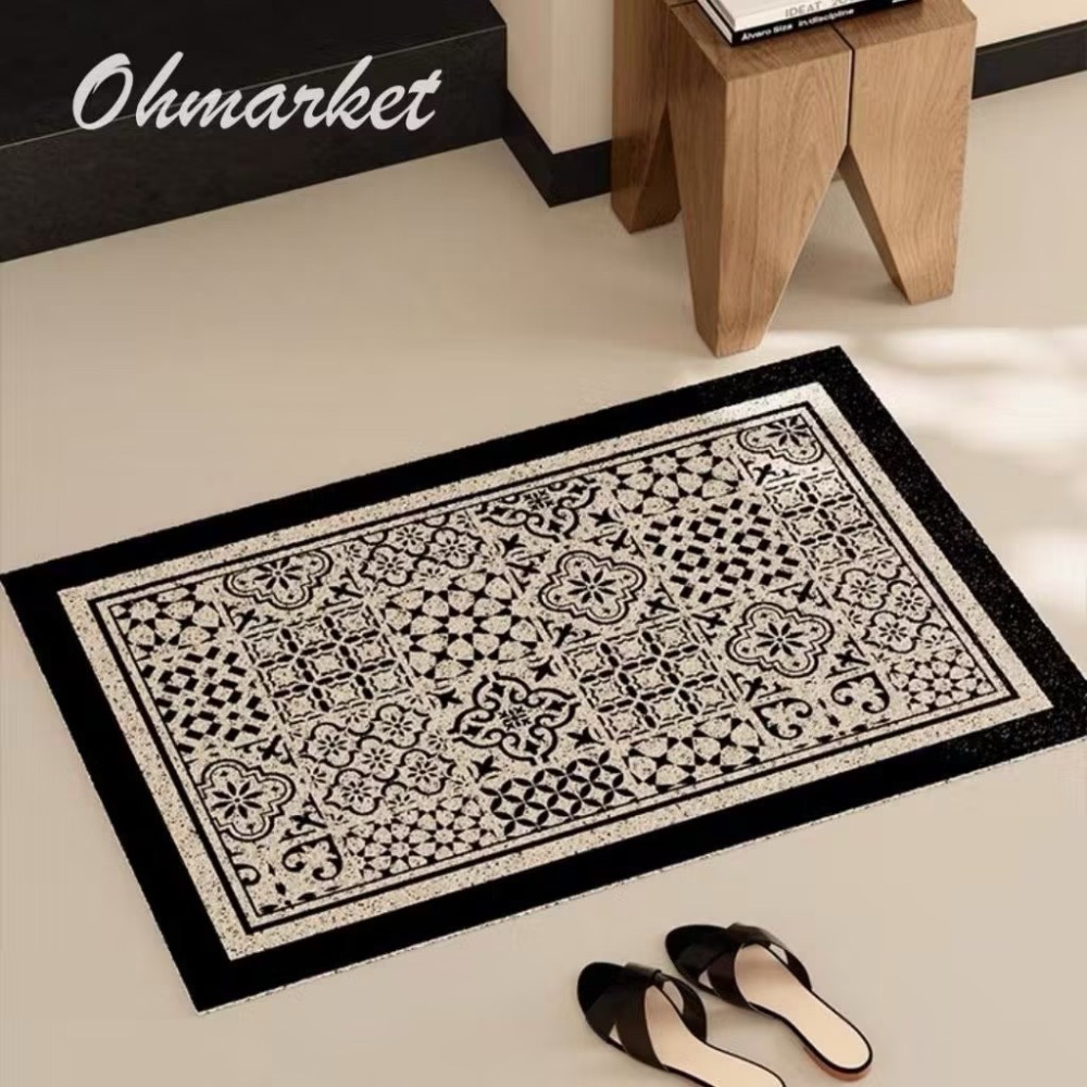 ✨法式花磚 60x90【玄關絲圈地墊】