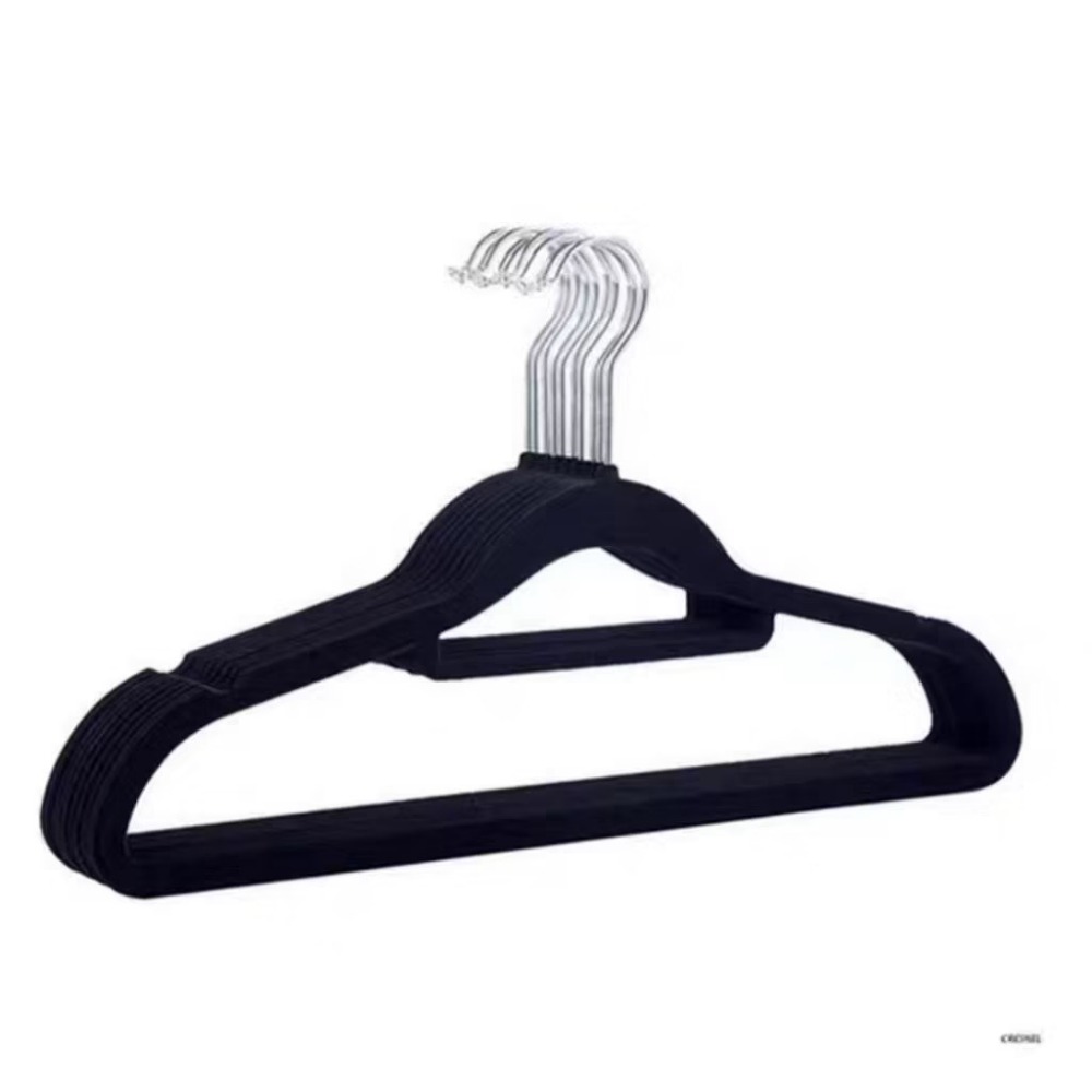 【生活市集】 防滑植絨衣架 衣架 防滑衣架 止滑衣架 無痕衣架 曬衣架 衣架子 陽台衣架 晾衣架 衣櫥 衣櫃 收-規格圖9