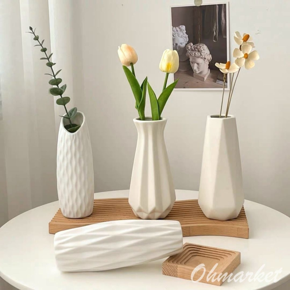 【生活市集】 簡約造型花瓶 花瓶花插 玻璃花瓶 透明花瓶 插花瓶 玻璃擺件 桌面裝飾 乾燥花花瓶-細節圖3