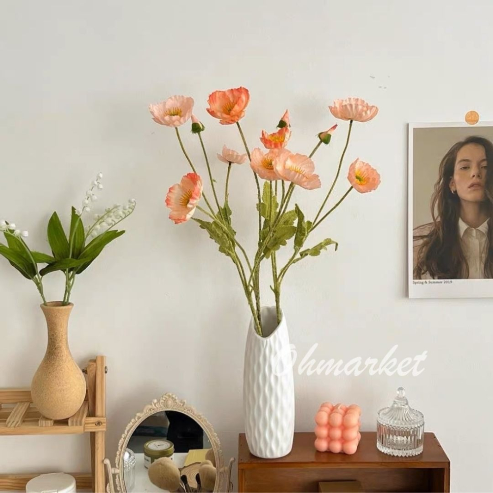 【生活市集】 簡約造型花瓶 花瓶花插 玻璃花瓶 透明花瓶 插花瓶 玻璃擺件 桌面裝飾 乾燥花花瓶-細節圖9