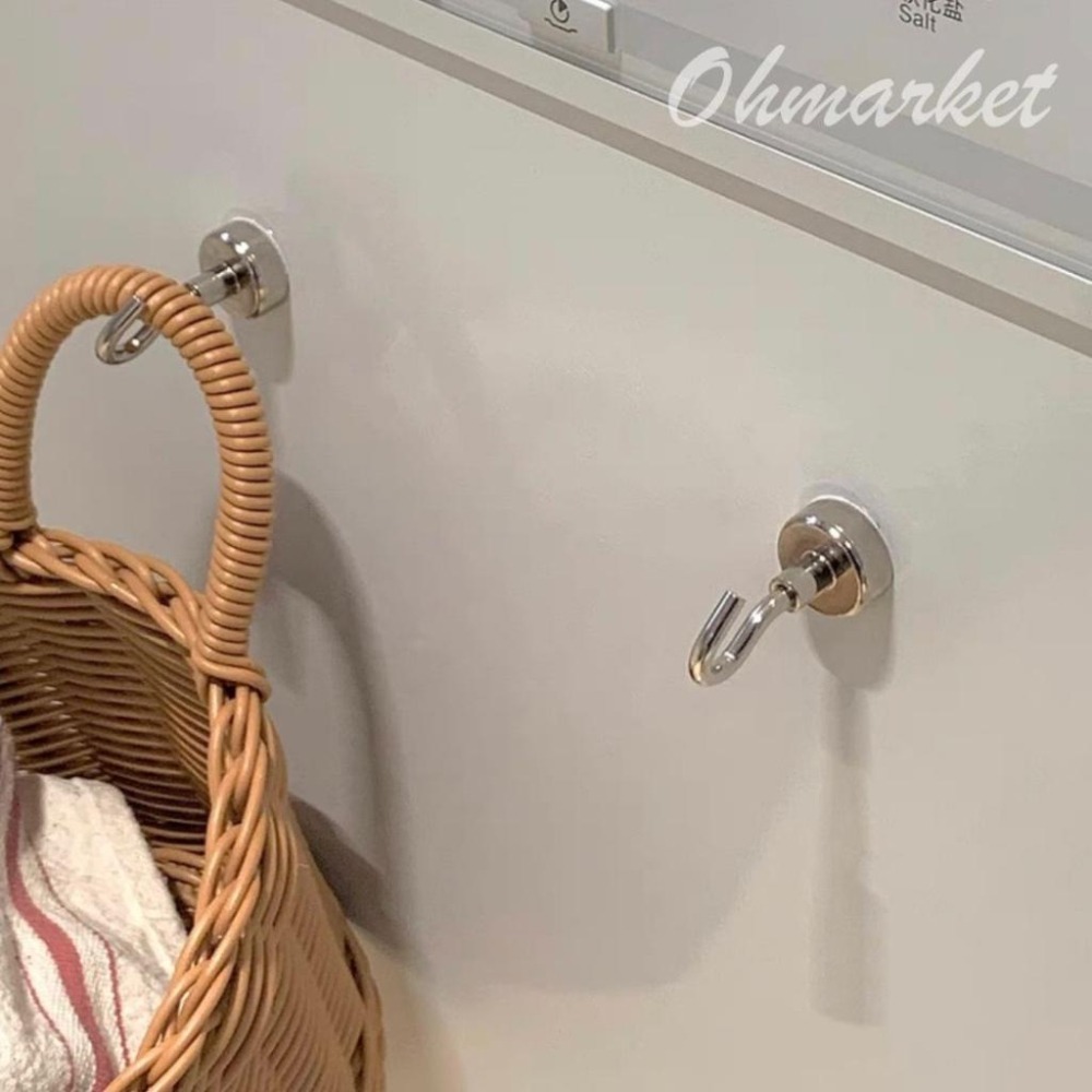 【生活市集】磁鐵掛鉤 掛勾 旋轉磁鐵掛勾 強力磁鐵掛鉤 多功能 磁鐵掛勾 磁吸掛鉤 吸鐵掛勾 掛鉤 磁吸掛勾-細節圖2