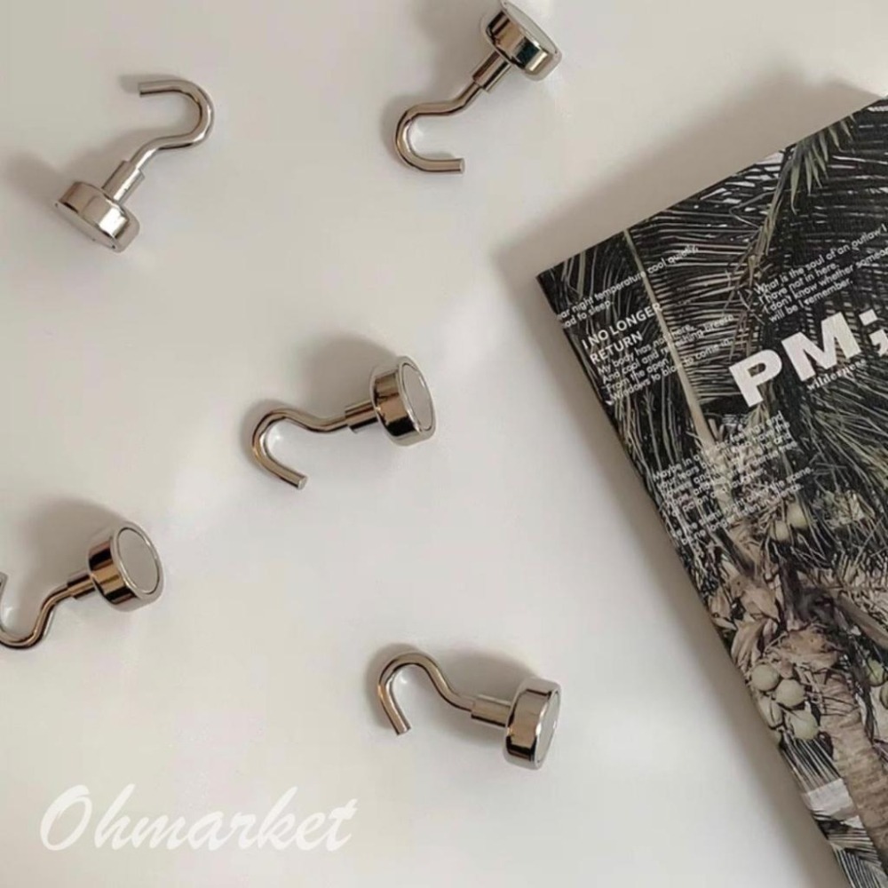 【生活市集】磁鐵掛鉤 掛勾 旋轉磁鐵掛勾 強力磁鐵掛鉤 多功能 磁鐵掛勾 磁吸掛鉤 吸鐵掛勾 掛鉤 磁吸掛勾-細節圖5