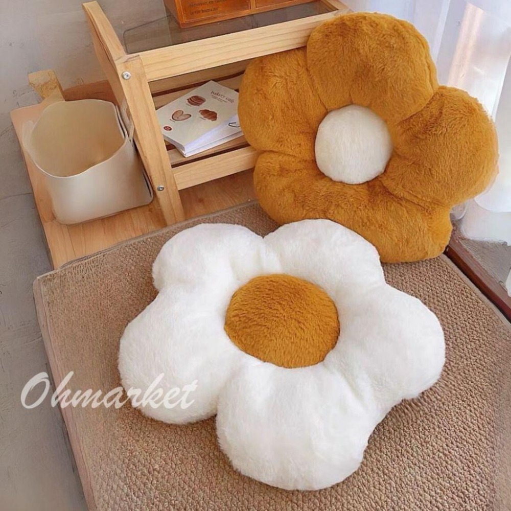 【生活市集】韓系小花抱枕 造型抱枕 花朵抱枕 絨毛抱枕鬱金香抱枕沙發抱枕靠枕造型抱枕汽車抱枕民宿靠墊頭枕-細節圖9