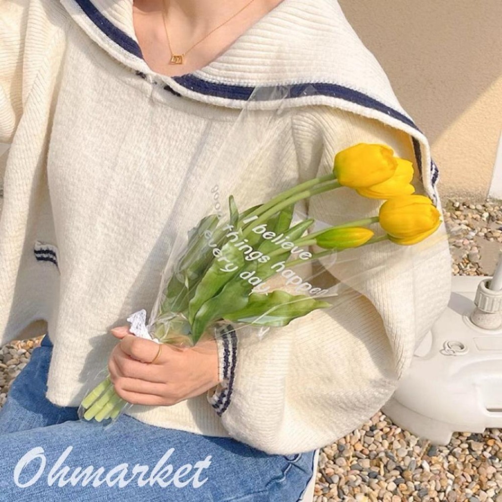 【生活市集】 水潤高質感仿真鬱金香 仿真花 假花 拍照道具 佈置 居家擺設仿真花禮物情人節花束拍照佈置假花花瓶-細節圖5