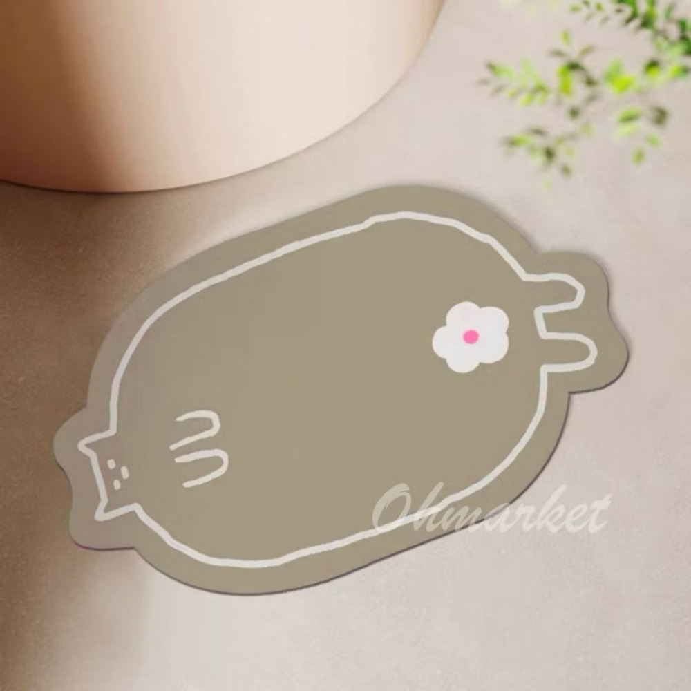 【生活市集】 貓的物語 珪藻土軟地墊 廚房腳踏墊 硅藻土地墊 防汙腳踏墊矽藻土軟地墊硅藻土地墊矽藻土地墊-規格圖9