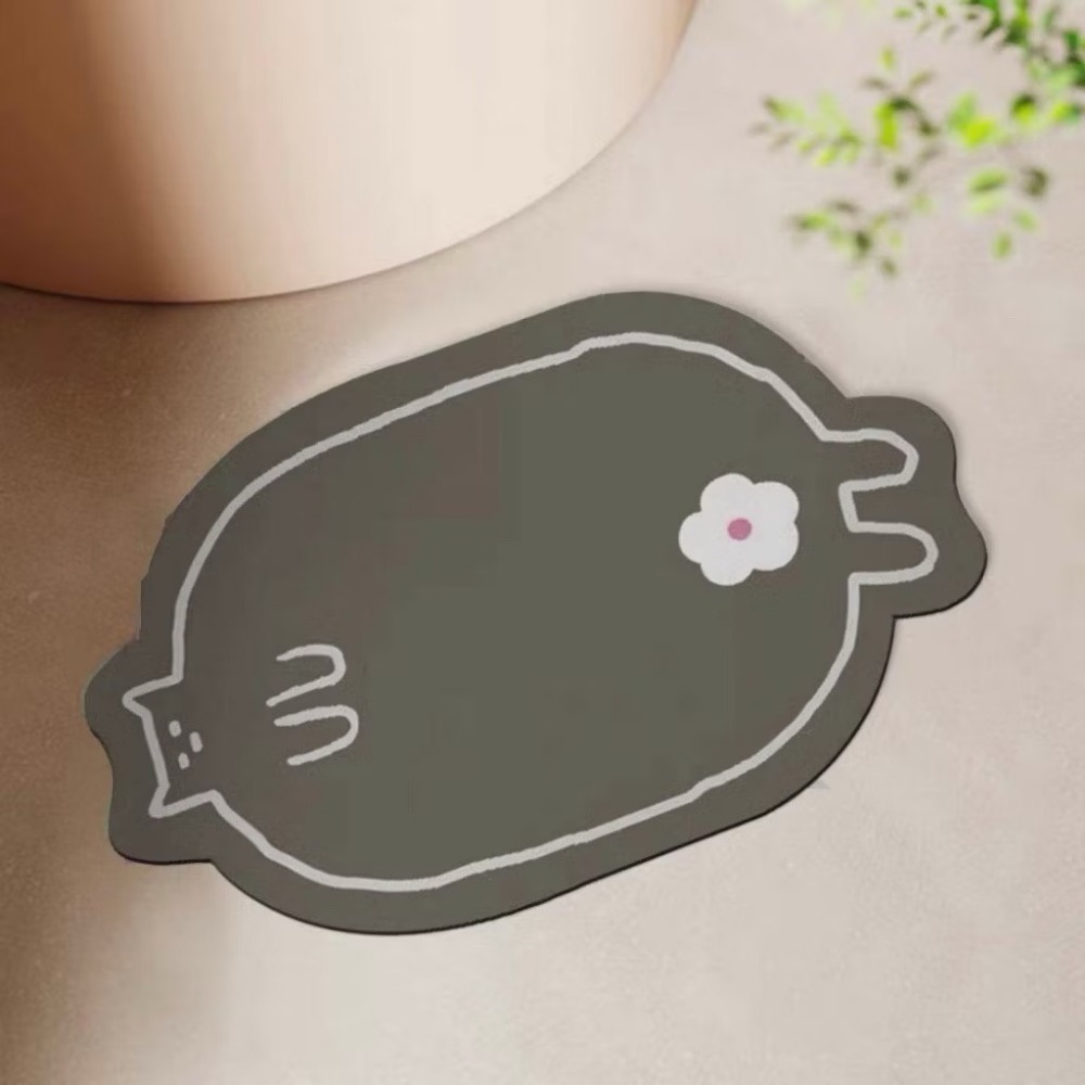 【生活市集】 貓的物語 珪藻土軟地墊 廚房腳踏墊 硅藻土地墊 防汙腳踏墊矽藻土軟地墊硅藻土地墊矽藻土地墊-規格圖9