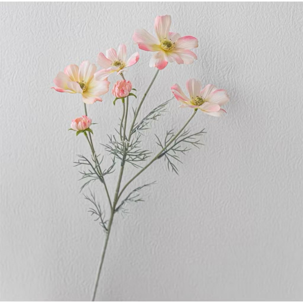 【生活市集】 韓系波斯菊小菊花仿真花 小菊花假花 拍照道具 佈置 居家擺設仿真花禮物情人節花束拍照佈置假花花瓶-細節圖11