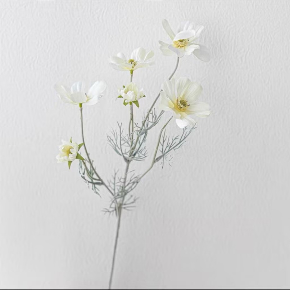 【生活市集】 韓系波斯菊小菊花仿真花 小菊花假花 拍照道具 佈置 居家擺設仿真花禮物情人節花束拍照佈置假花花瓶-規格圖11