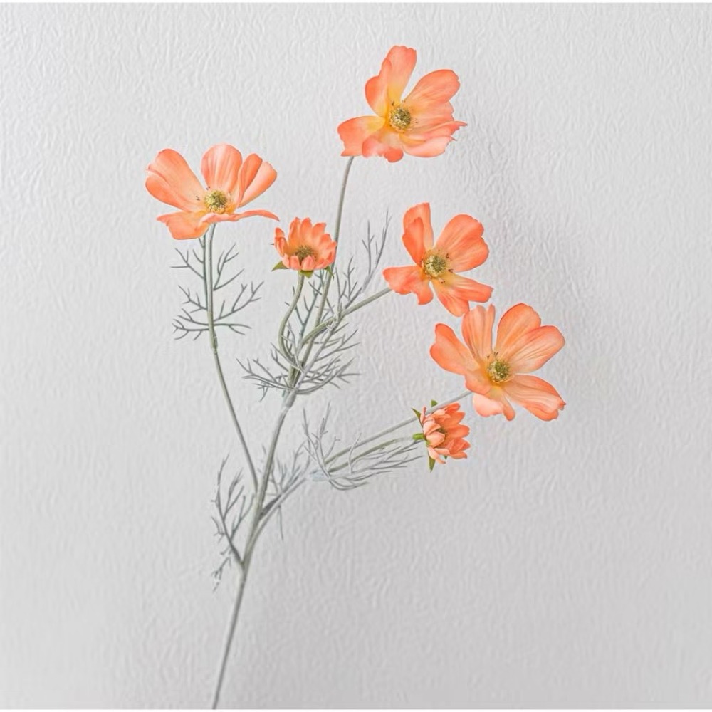 【生活市集】 韓系波斯菊小菊花仿真花 小菊花假花 拍照道具 佈置 居家擺設仿真花禮物情人節花束拍照佈置假花花瓶-規格圖11