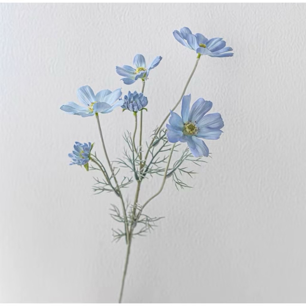 【生活市集】 韓系波斯菊小菊花仿真花 小菊花假花 拍照道具 佈置 居家擺設仿真花禮物情人節花束拍照佈置假花花瓶-規格圖11