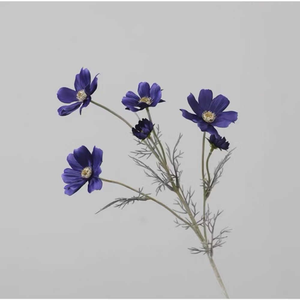 【生活市集】 韓系波斯菊小菊花仿真花 小菊花假花 拍照道具 佈置 居家擺設仿真花禮物情人節花束拍照佈置假花花瓶-規格圖11