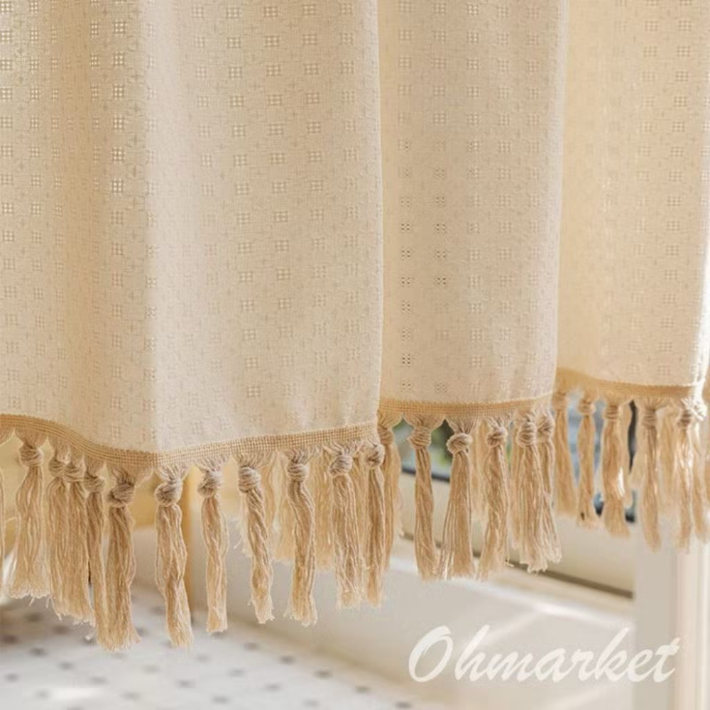 【生活市集】 素色棉麻門簾 雙開門簾 居家門簾 長門簾 廚房門簾 風水門簾 門廉 窗簾 廁所門簾浴室門 窗簾-細節圖3