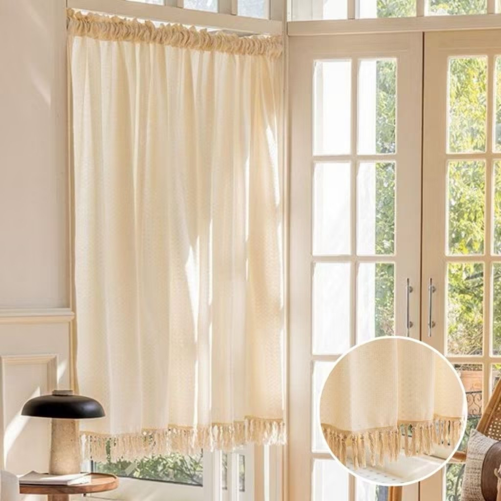 【生活市集】 素色棉麻門簾 雙開門簾 居家門簾 長門簾 廚房門簾 風水門簾 門廉 窗簾 廁所門簾浴室門 窗簾-細節圖10