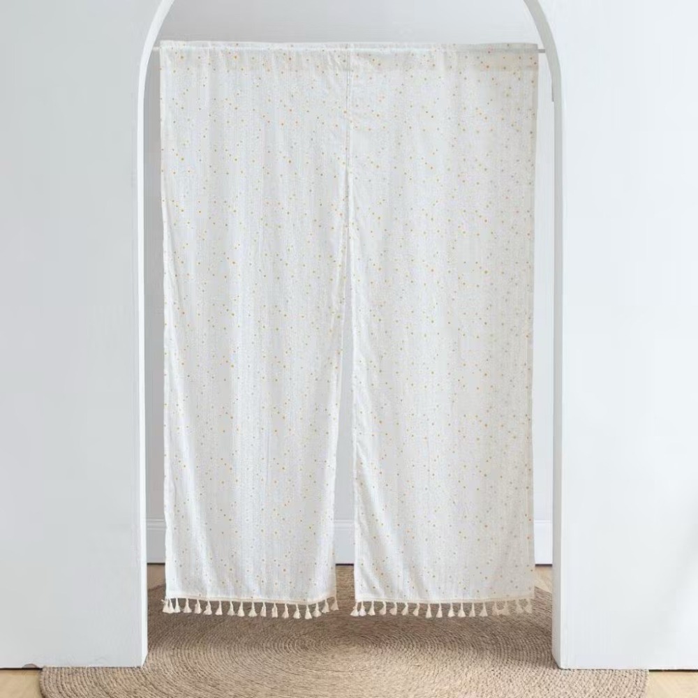 【生活市集】 素色棉麻門簾 雙開門簾 居家門簾 長門簾 廚房門簾 風水門簾 門廉 窗簾 廁所門簾浴室門 窗簾-規格圖11