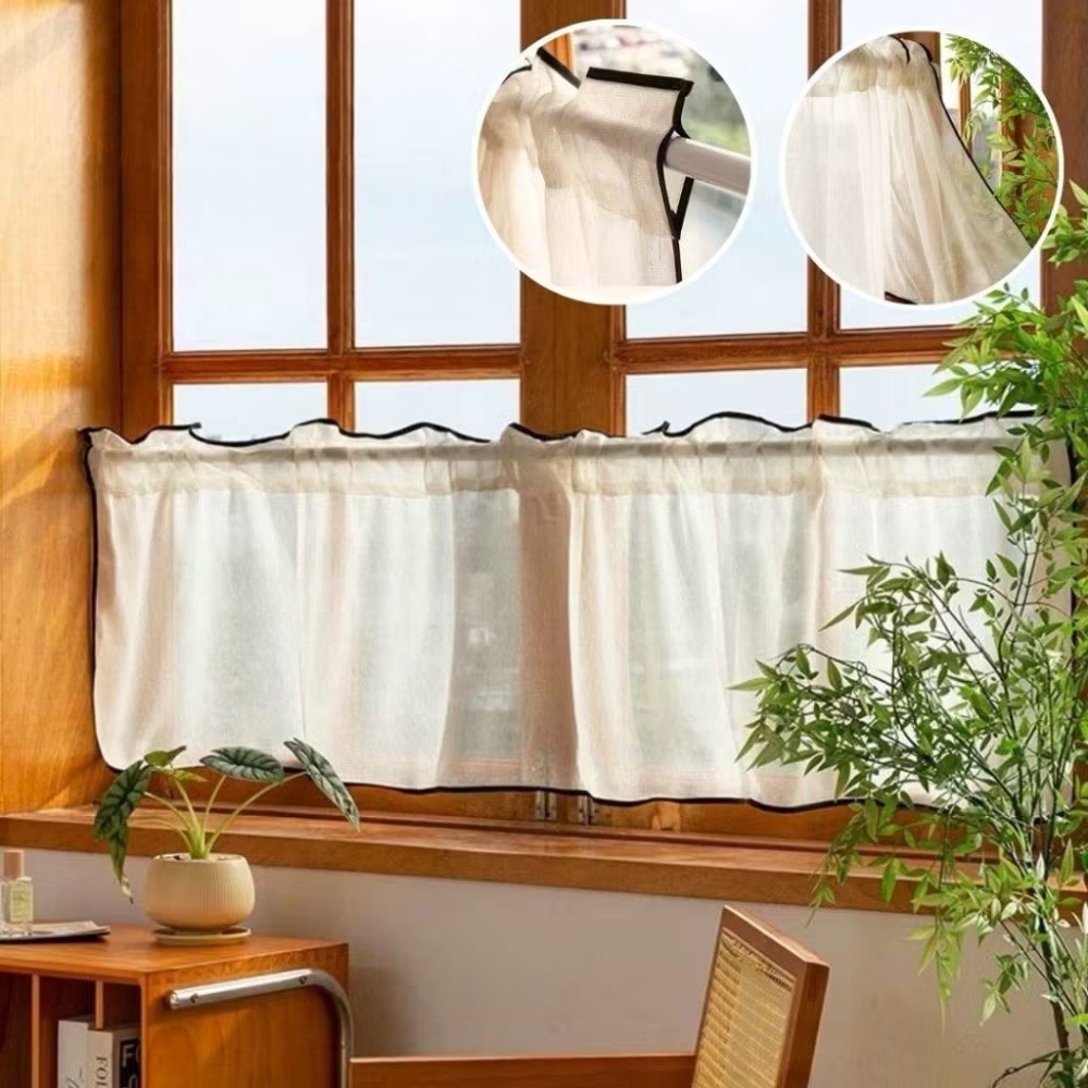 【生活市集】 素色棉麻門簾 雙開門簾 居家門簾 長門簾 廚房門簾 風水門簾 門廉 窗簾 廁所門簾浴室門 窗簾-規格圖11