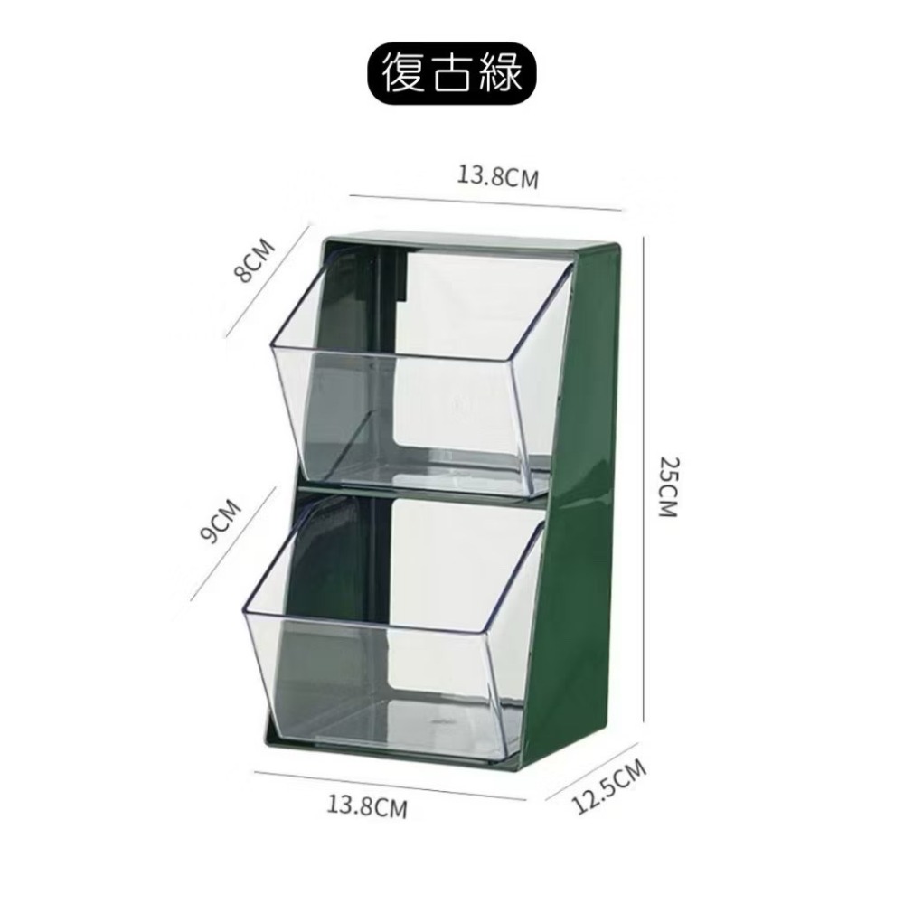 【生活市集】  拱門收納盒 茶包收納盒 杯子收納盒 廚房收納 膠囊咖啡收納盒 吧檯收納架辦公室收納盒水杯收-規格圖11