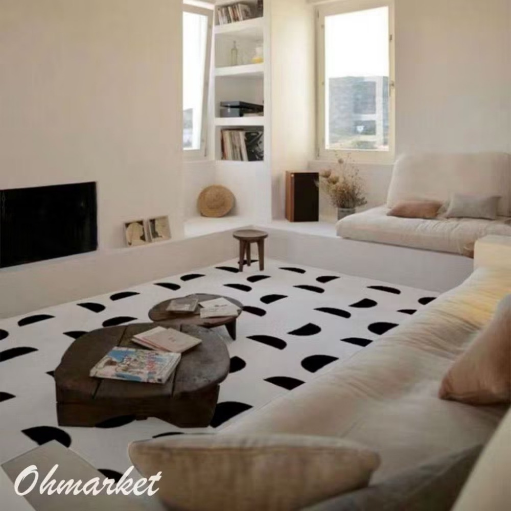 黑色半圓 / 140x200