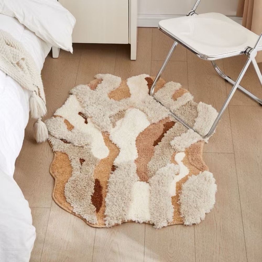 法式焦糖 50x80【大尺寸簇絨地毯】