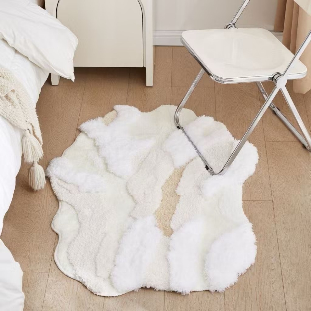 【生活市集】 大尺寸 簇絨系列絨毛地毯 植絨地毯簇絨地毯 仿羊絨地墊 地毯 室內地墊客廳地墊地毯客廳地臥室-規格圖9