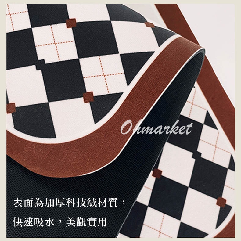 【生活市集】 瀝水餐具墊 奶茶色瀝水餐墊 瀝水架 餐具收納 餐具架 吸水餐墊廚房收納吸水防潮廚房洗手台防潮-細節圖7