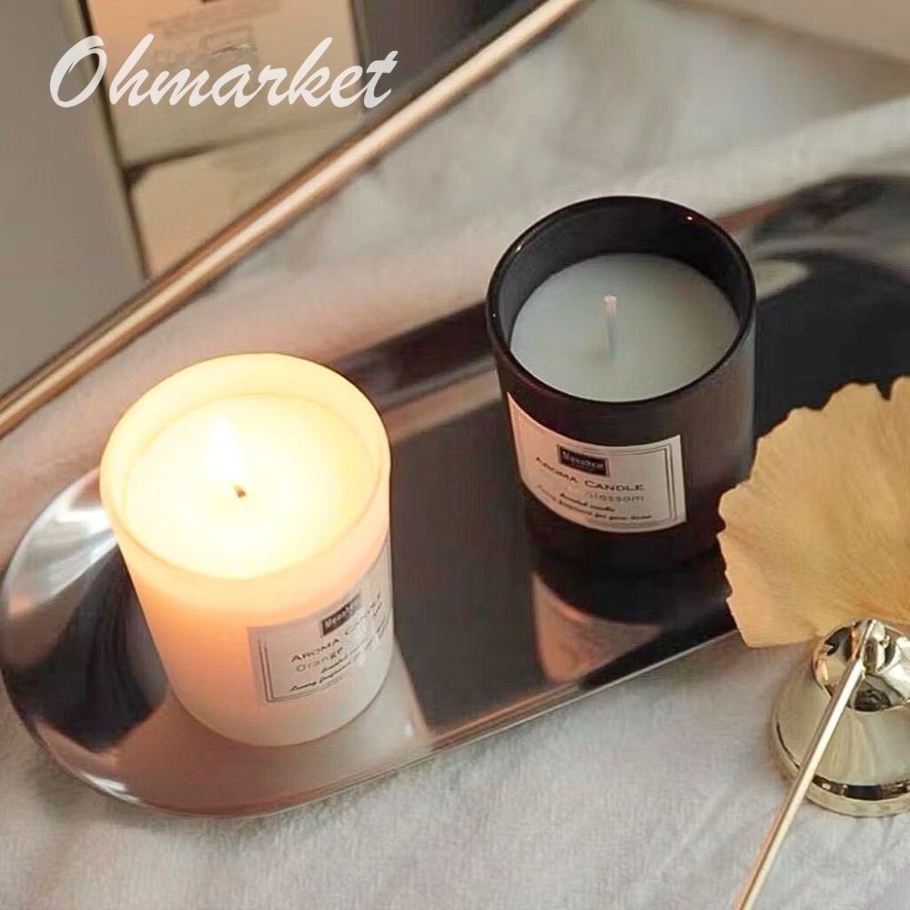 【生活市集】黑白禮盒 香氛蠟燭 大豆蠟 香薰蠟燭 大豆蠟蠟燭  融蠟燈蠟燭 蠟燭 交換禮物蠟燭燈蠟燭-細節圖5