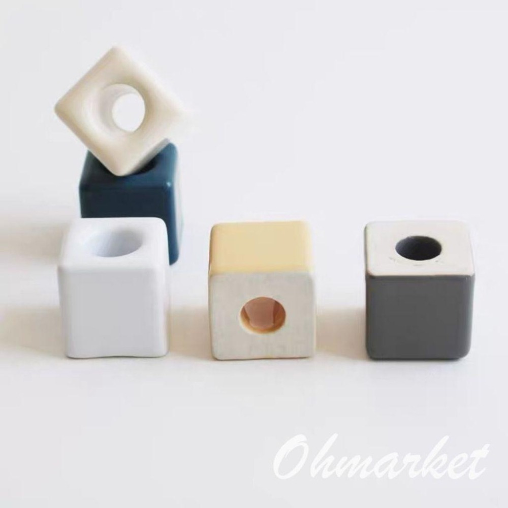 【生活市集】 莫蘭迪陶瓷牙刷架 牙刷架 電動牙刷架 牙刷架牙刷座 牙刷架 牙膏座 浴室收納-細節圖3