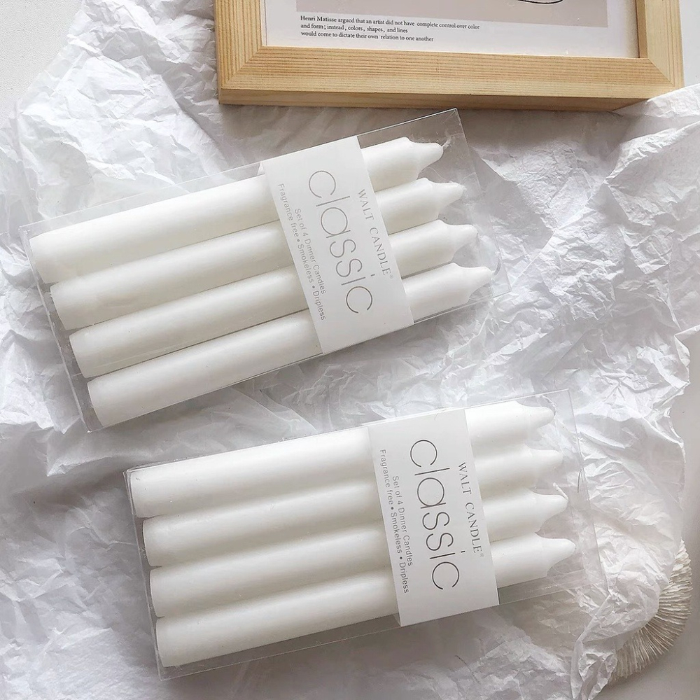 【生活市集】 歐式圓柱蠟燭 賣場燭台專用 長蠟燭 純白蠟燭 香氛 香薰蠟燭  蠟燭台燭台蠟燭佈置燭光晚餐告白-細節圖5